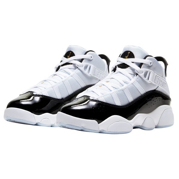 Jordan 6 Rings - Boys' Preschool - Metallic Gold/White/Black - Image 6