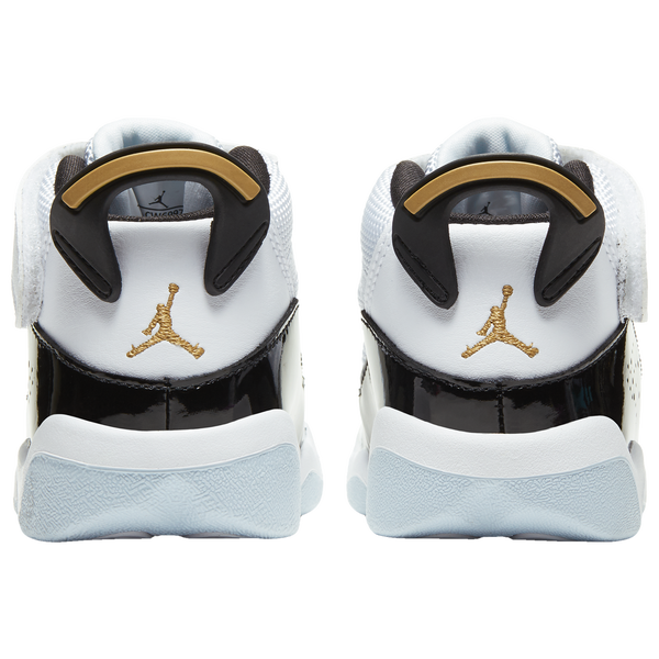 Jordan 6 Rings - Boys' Toddler - White/Metallic Gold/Black - Image 3