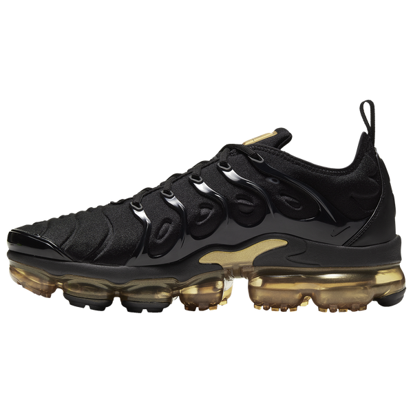 Nike Air Vapormax Plus - Men's - Black/Metallic Gold - Image 2