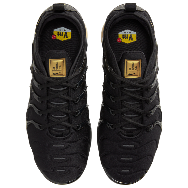 Nike Air Vapormax Plus - Men's - Black/Metallic Gold - Image 5
