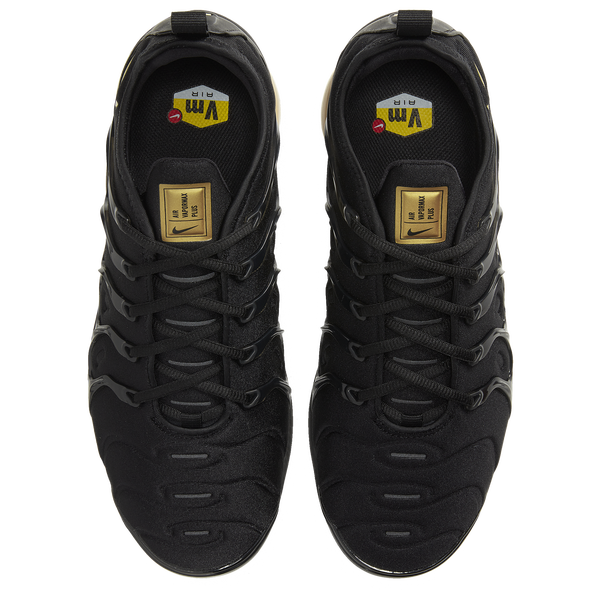 Nike Air Vapormax Plus - Men's - Black/Metallic Gold - Image 10