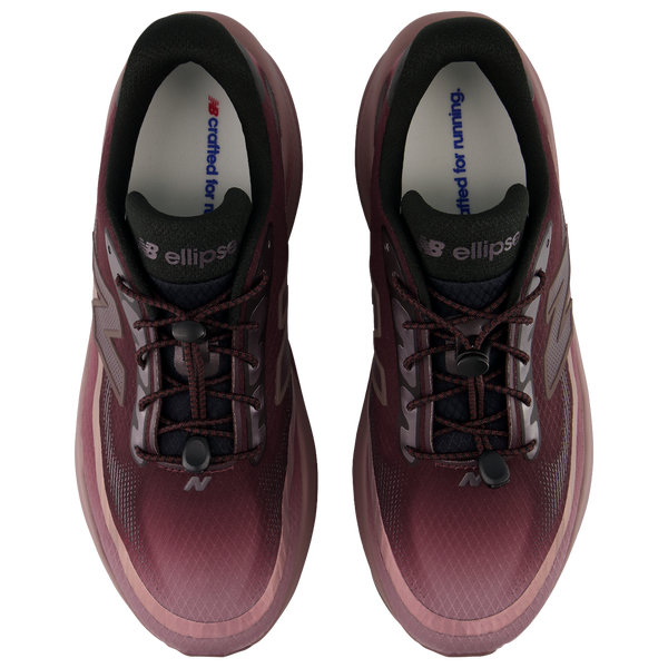 New Balance Ellipse V1 - Women's - Cherry Leather/Fast Track - Image 4