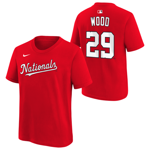Nike MLB Nationals Kids Name & Number T-Shirt - Youth - Red
