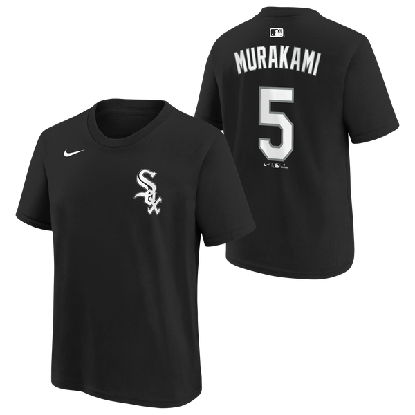Nike MLB White Sox Kids Name & Number T-Shirt - Youth - Black