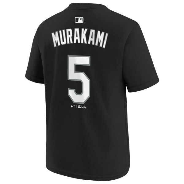 Nike MLB White Sox Kids Name & Number T-Shirt - Youth - Black - Image 3