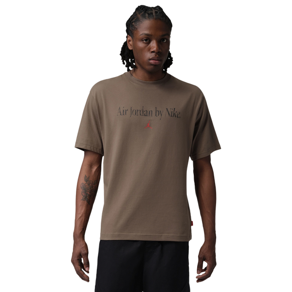 Jordan Brooklyn GFX Sneaker 85 Short Sleeve Crew - Men's - Brown
