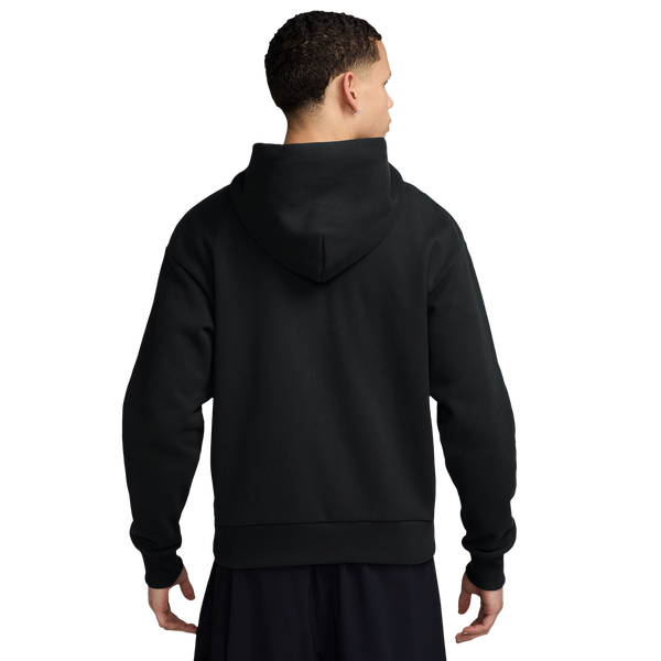 Nike Solo Basketball Full Zip Concept Hoodie - Men's - Black/Sail - Image 2