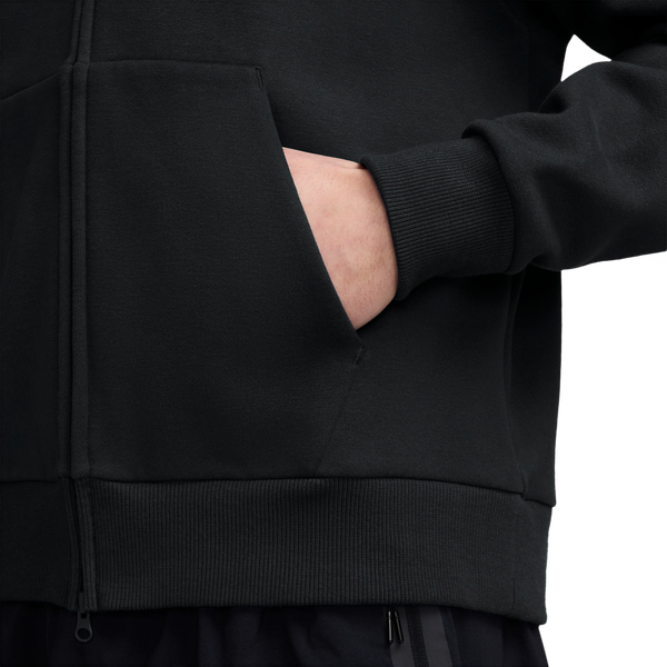 Nike Solo Basketball Full Zip Concept Hoodie - Men's - Black/Sail - Image 3