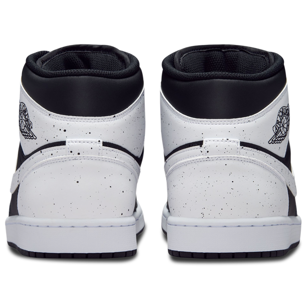 Jordan AJ 1 Mid SE - Men's - Black/White/Black - Image 3