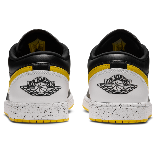 Jordan Air Jordan 1 Low SE - Men's - Black/Tour Yellow/White - Image 3