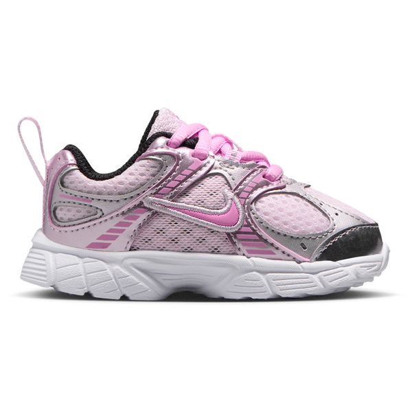 Nike V5 Lace Runner - Girls' Infant - Silver/Pink/Pearl Pink