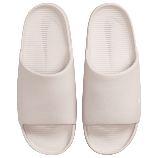 Nike Calm Slides - Women's - Barely Rose/Barely Rose - Image 3