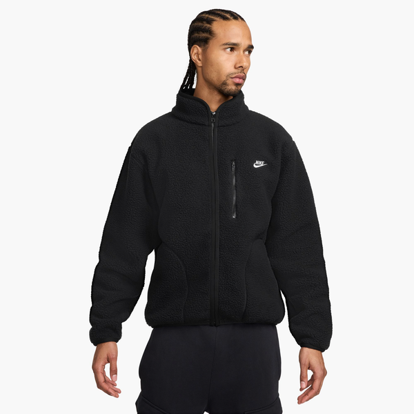 Nike Club Seasonal Winter Jacket - Men's - Black/White