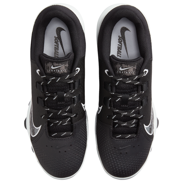 Nike Hyperdiamond 4 Pro - Women's - Black/Pure Platinum/White - Image 4