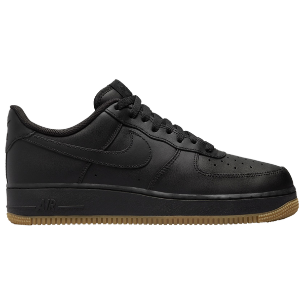 Nike Air Force 1 Low - Men's - Black/Gum