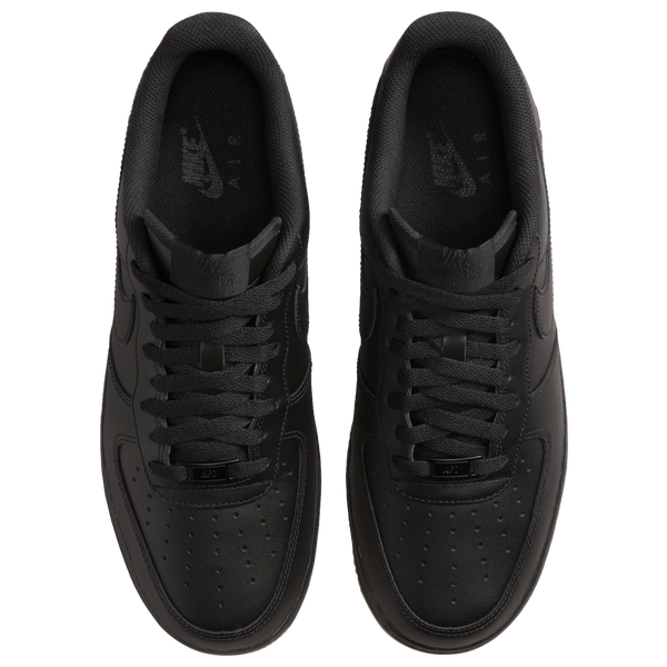 Nike Air Force 1 Low - Men's - Black/Gum - Image 4