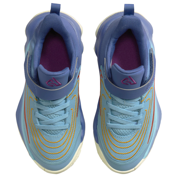 Nike Giannis Immortality 4 - Boys' Preschool - Denim Turquoise/Cosmic Clay/Mystc Navy - Image 4