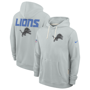 Nike Lions NFL Rival Hoodie - Men's - Silver