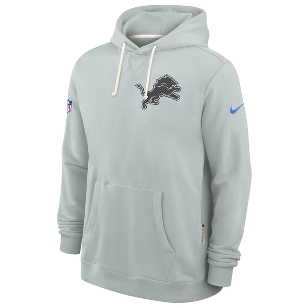 Nike Lions NFL Rival Hoodie - Men's - Silver - Image 2