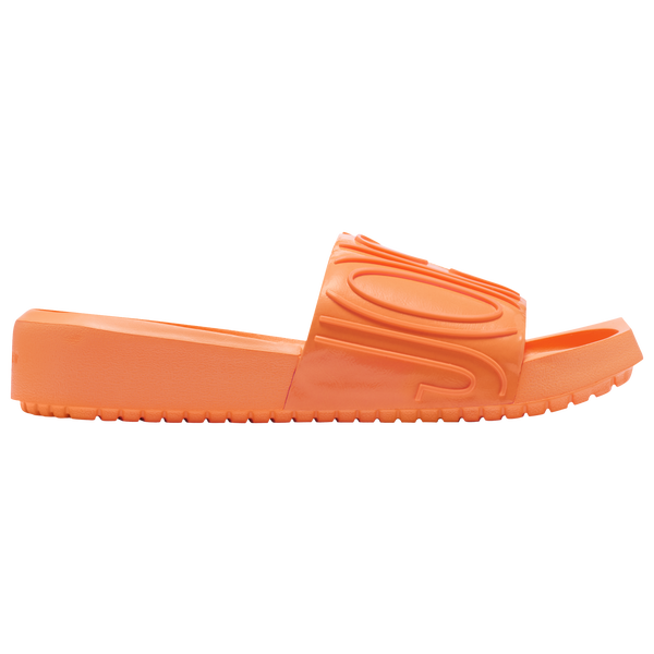 Jordan Nola Slides - Women's - Orange/Orange