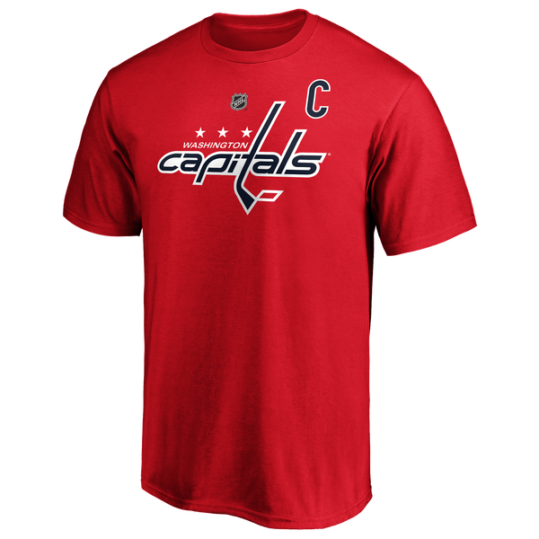 Fanatics Capitals 2020/21 Alternate Authentic Stack... - Men's - Red - Image 2