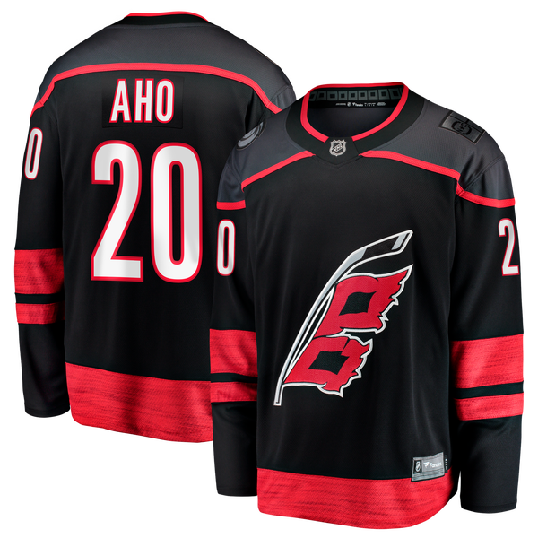 Fanatics NHL Carolina Hurricanes Breakaway Home Jersey - Men's - Black