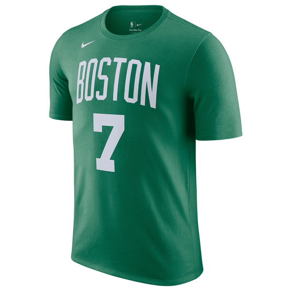 Nike Celtics Name & Number T-Shirt - Men's - White/Kelly Green - Image 2