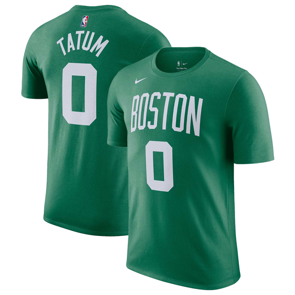Nike Celtics Name & Number T-Shirt - Men's - White/Kelly Green