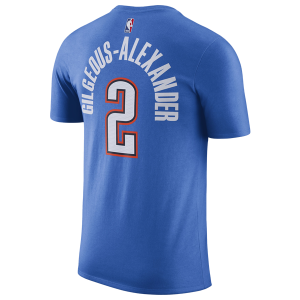 Nike Thunder Name & Number T-Shirt - Men's - Signal Blue