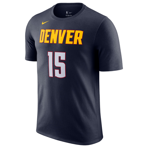 Nike Nuggets Name & Number T-Shirt - Men's - College Navy - Image 2