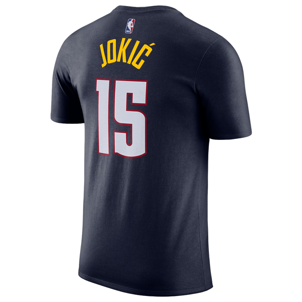 Nike Nuggets Name & Number T-Shirt - Men's - College Navy - Image 3