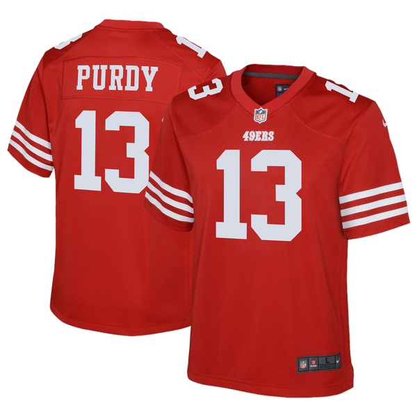 Nike 49ers Game Jersey - Boys' Grade School - Scarlet
