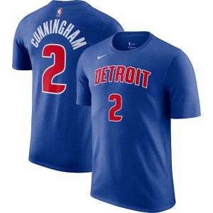 Nike Pistons Name & Number T-Shirt - Men's - Rush Blue