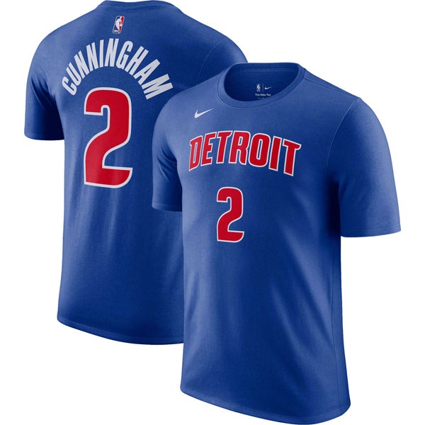 Nike Pistons Name & Number T-Shirt - Men's - Rush Blue