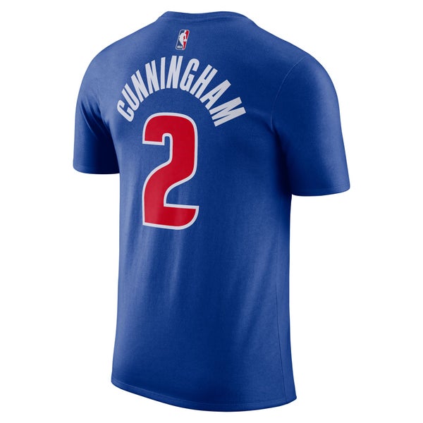 Nike Pistons Name & Number T-Shirt - Men's - Rush Blue - Image 3