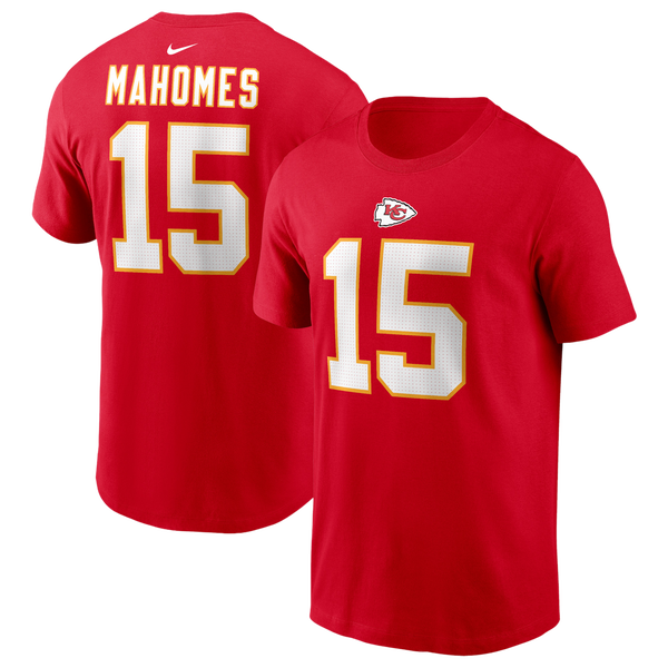 Nike Chiefs Name & Number T-Shirt - Men's - Red