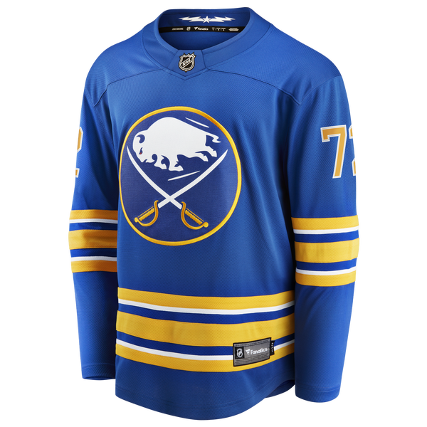 Fanatics Sabres Home Breakaway Jersey - Men's - Blue - Image 2
