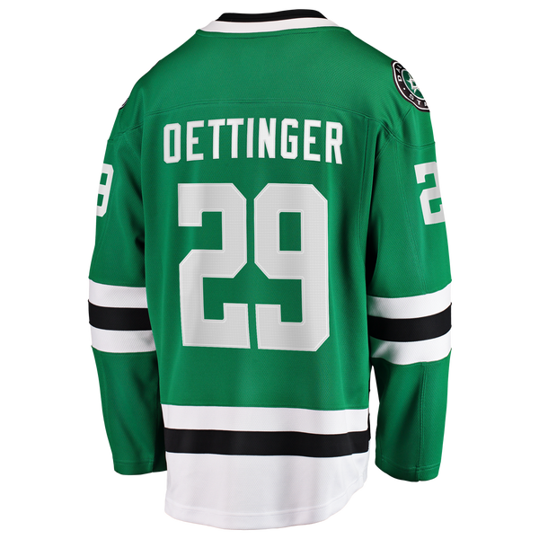 Fanatics Stars 2017/18 Home Breakaway Replica Jersey - Men's - Green - Image 3