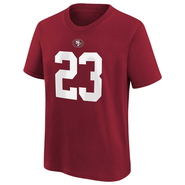 Nike NFL Name & Number Short Sleeve T-Shirt - Boys' Grade School - Red - Image 2