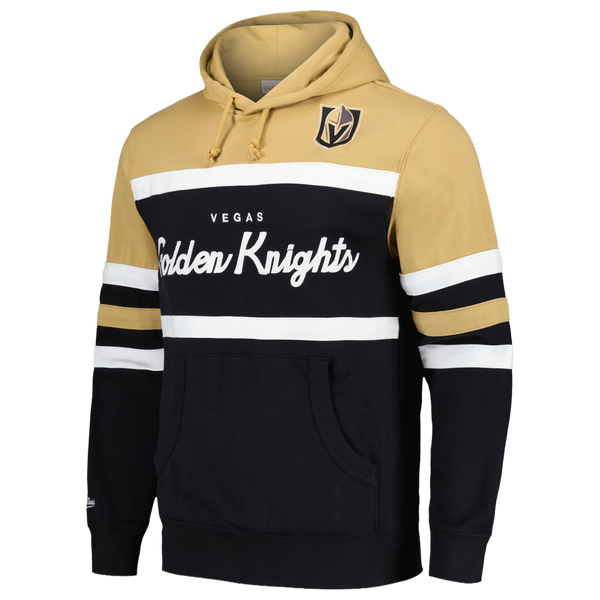 Mitchell & Ness Golden Knights Head Coach Pullover Hoodie - Men's - Black - Image 2
