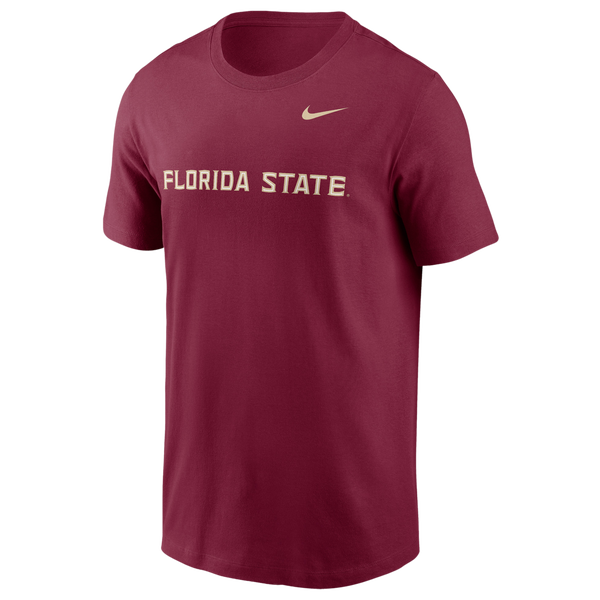 Nike Florida State Primetime Evergreen Wordmark... - Men's - Garnet
