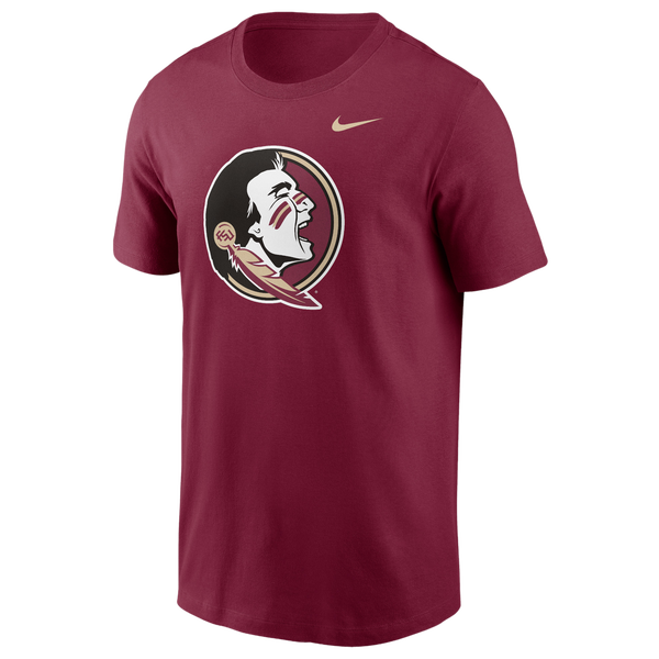 Nike Florida State Primetime Evergreen Logo T-Shirt - Men's - Garnet - Image 2