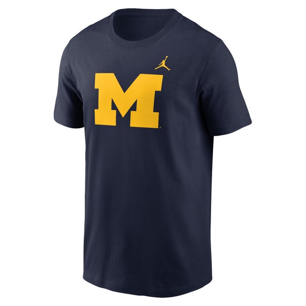 Nike NCAA Premium Short Sleeve T-Shirt - Men's - Navy - Image 2