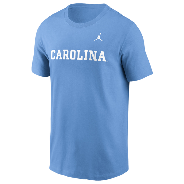 Jordan North Carolina Primetime Evergreen Wordmark... - Men's - Light Blue - Image 2