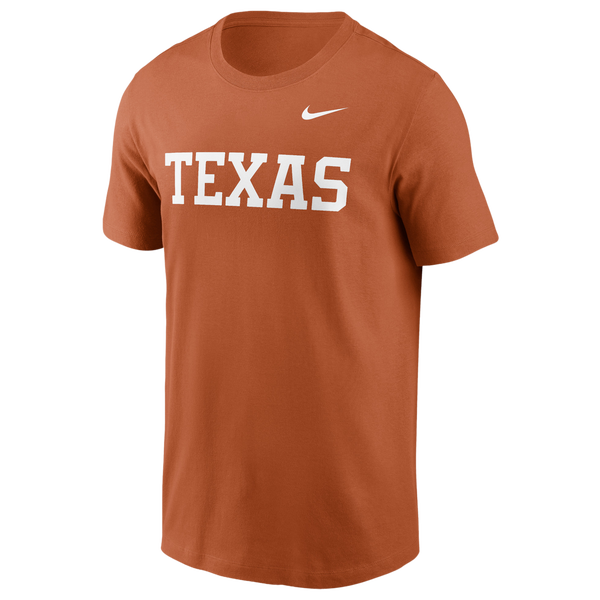 Nike Texas Texas Primetime Evergreen Wordmark T-Shirt - Men's - Burnt Orange - Image 2