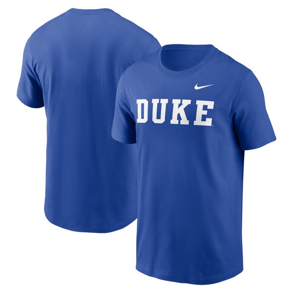 Nike NCAA Wordmark Short Sleeve T-Shirt - Men's - Royal