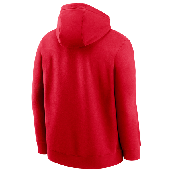 Nike Ohio State Primetime Evergreen Club Fleece... - Men's - Scarlet - Image 3