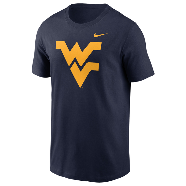 Nike West Virginia Primetime Evergreen Logo T-Shirt - Men's - Navy - Image 2
