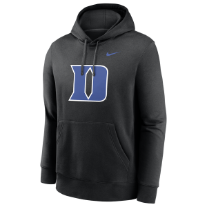 Nike Duke Primetime Evergreen Club Fleece P/O Hoodie - Men's - Black