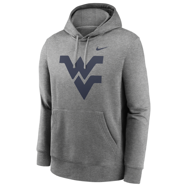 Nike West Virginia Primetime Evergreen Club... - Men's - Heather Gray - Image 2